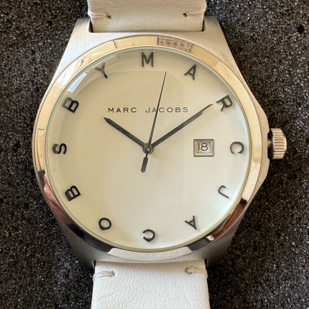 MARC JACOBS white watch